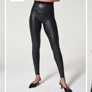 Spanx Faux Leather Leggings